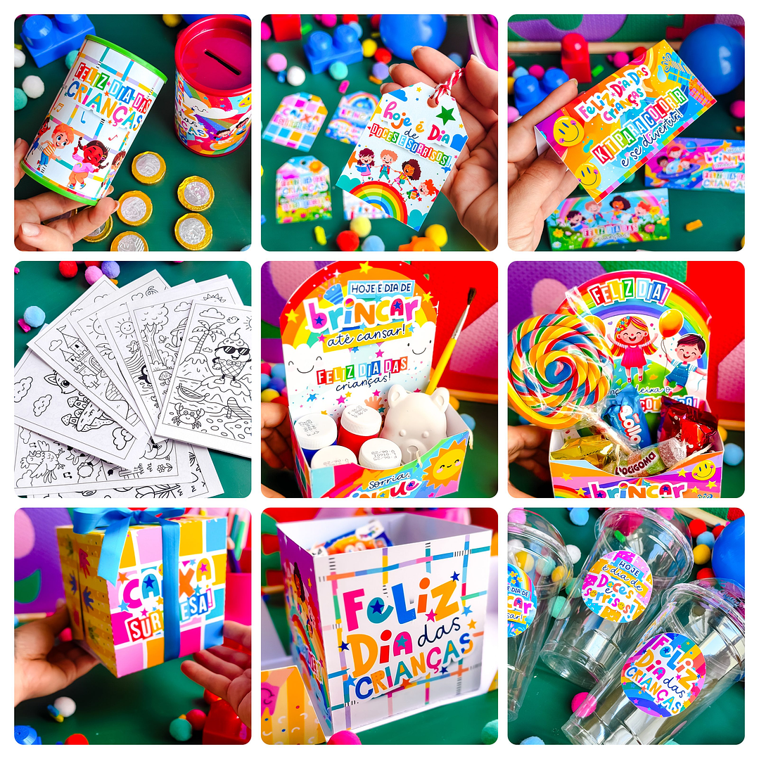 Arquivo de Corte Dia Das Crianças Arquivo em Png  1