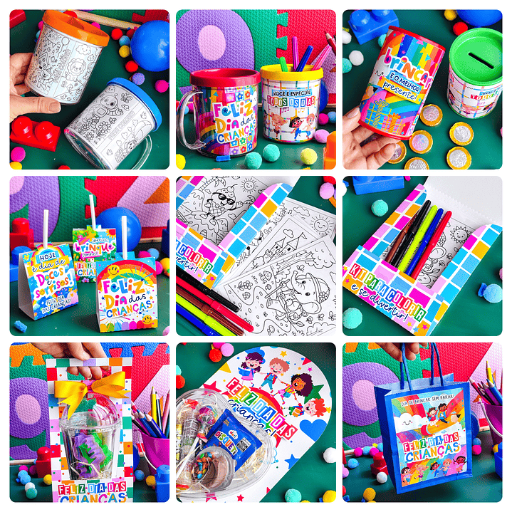 Arquivo de Corte Dia Das Crianças Arquivo em Png  2