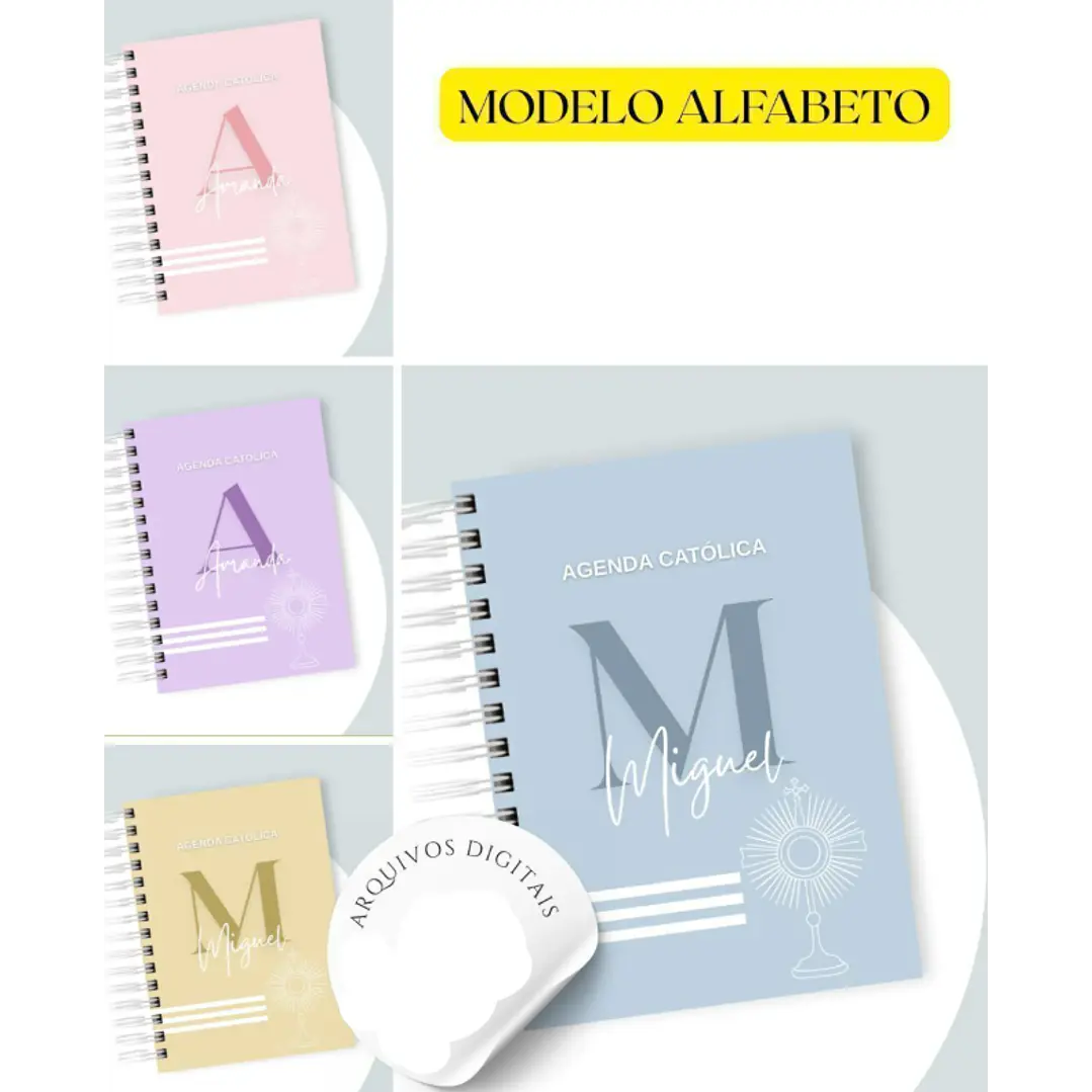 100 Artes para Capas Catolicas para Agendas em Jpg 3
