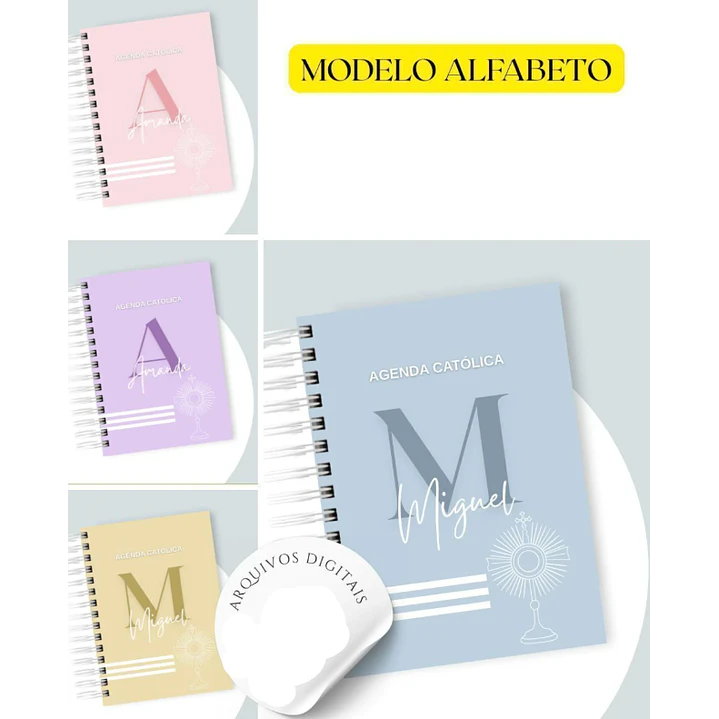100 Artes para Capas Catolicas para Agendas em Jpg 3