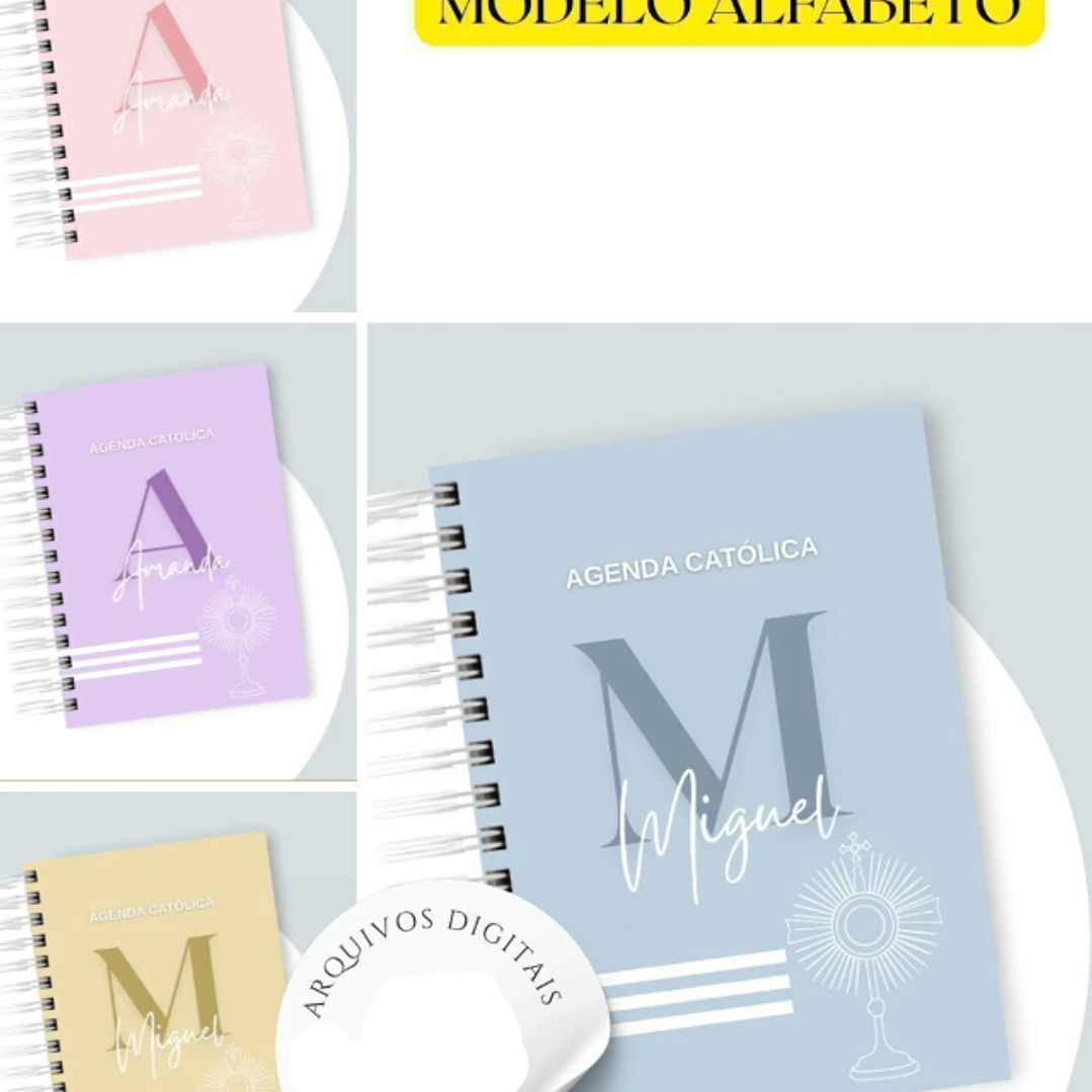 100 Artes para Capas Catolicas para Agendas em Jpg 3