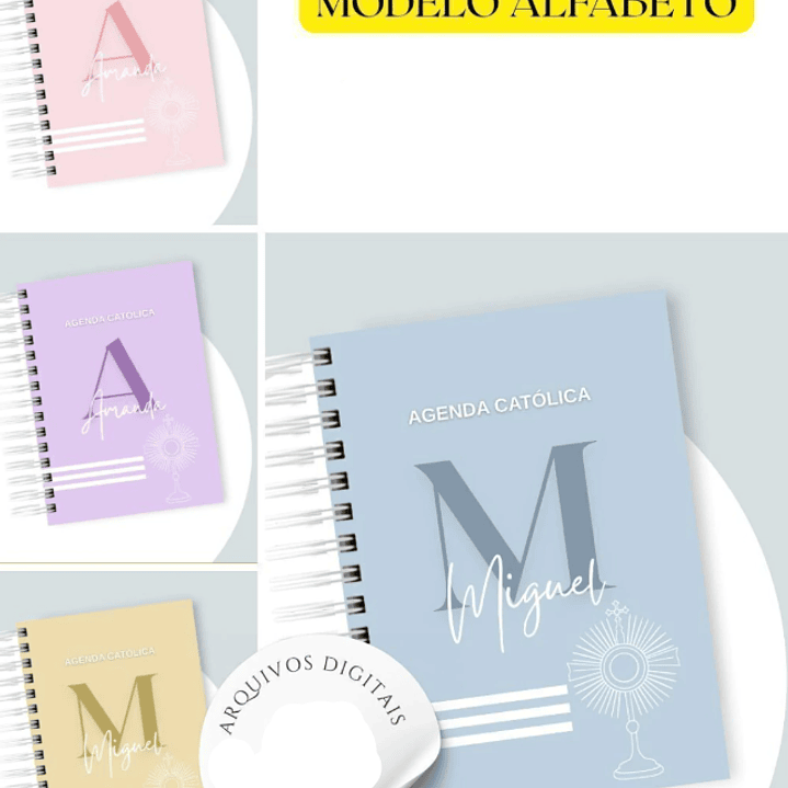 100 Artes para Capas Catolicas para Agendas em Jpg 3