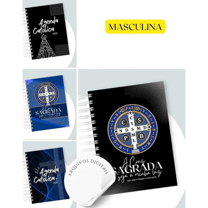 100 Artes para Capas Catolicas para Agendas em Jpg 5