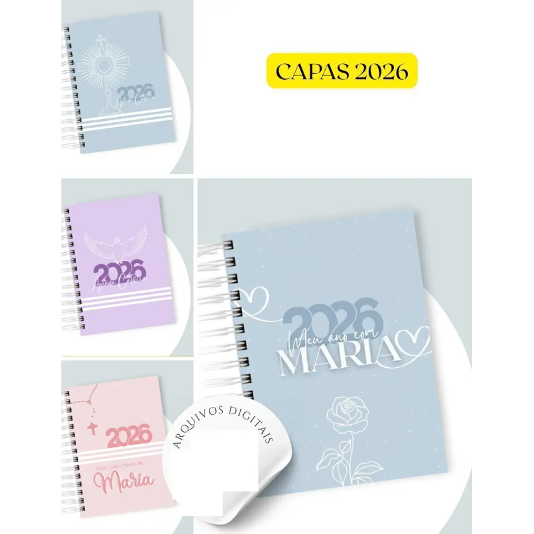 100 Artes para Capas Catolicas para Agendas em Jpg 6