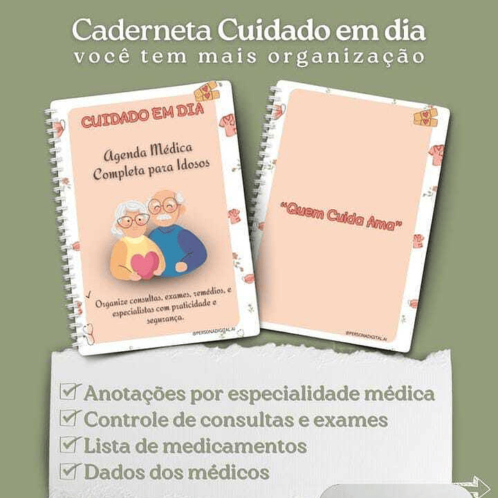 Arquivo Agenda Médica Completa para Idosos em Pdf  1
