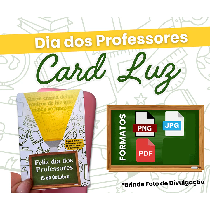 Arquivo Molde Card Mágico Luz Dia dos Professores em pdf 1