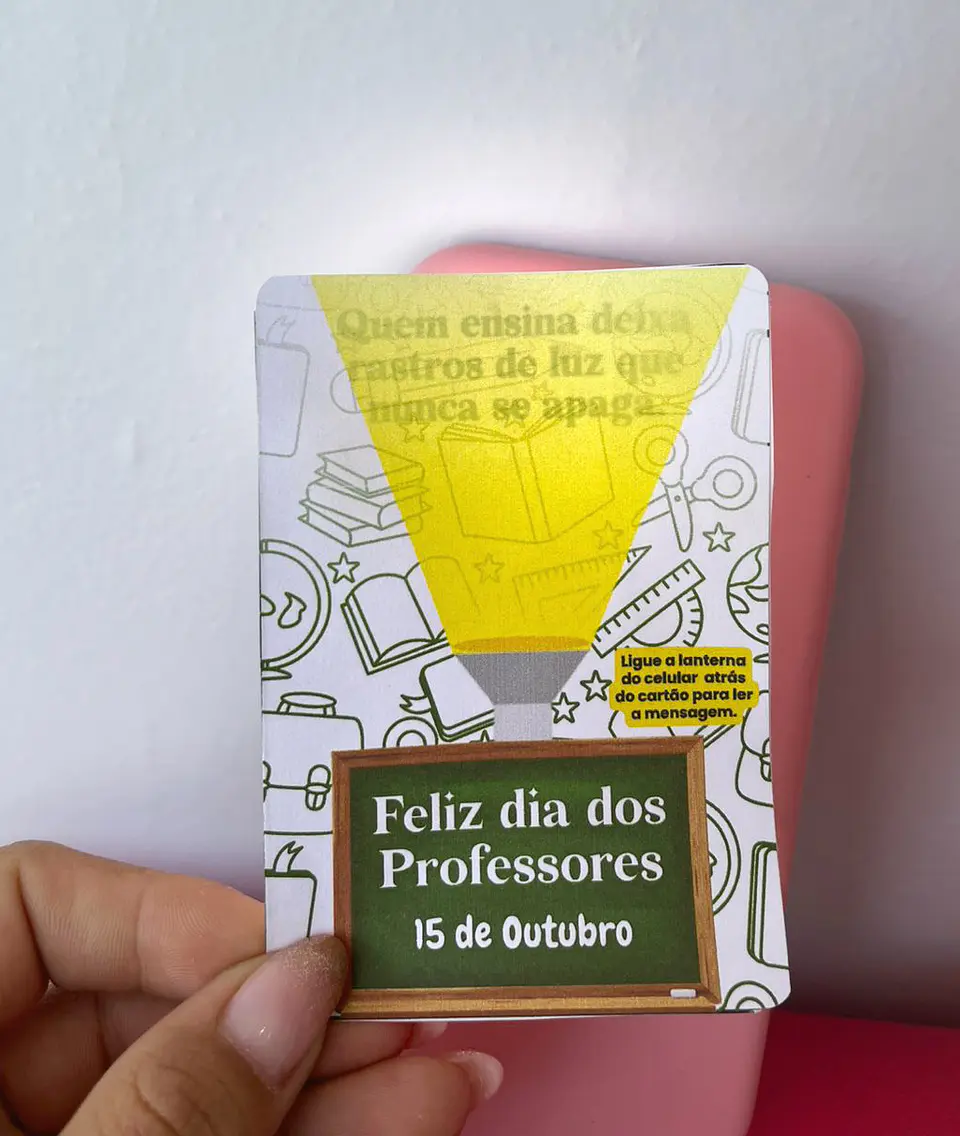 Arquivo Molde Card Mágico Luz Dia dos Professores em pdf 2