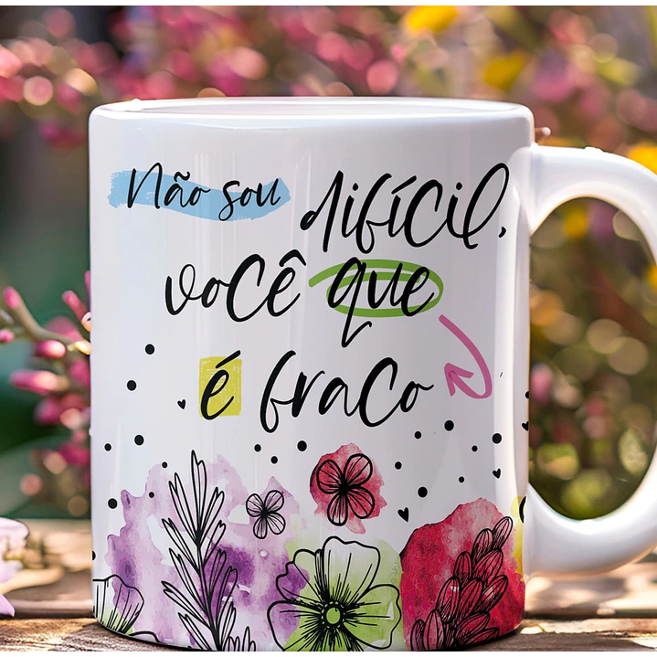 6 Artes para Caneca Frases Sarcásticas Arquivo em Editável 6