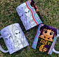 8 Artes para Caneca Colorir Guerreiras Do K-Pop Arquivo Editável - thumbnail 2
