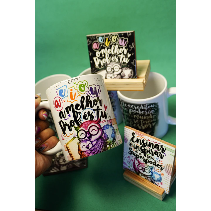 21 Artes para Caneca Dia dos Professores Arquivo em Png 1