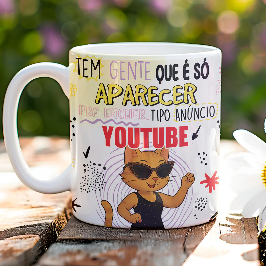 5 Artes para Caneca Frases Gata sincera Arquivo Editável  5