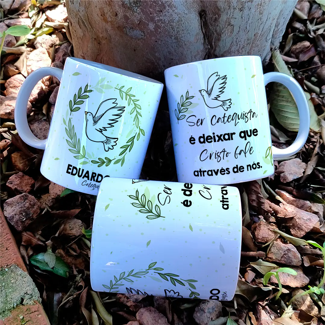 5 Artes para Caneca Catequista Arquivo Editável  3