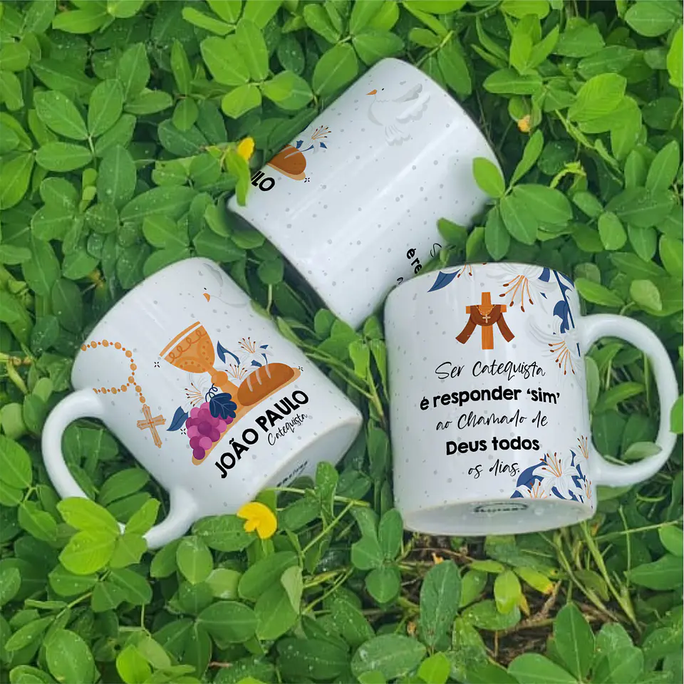 5 Artes para Caneca Catequista Arquivo Editável  4