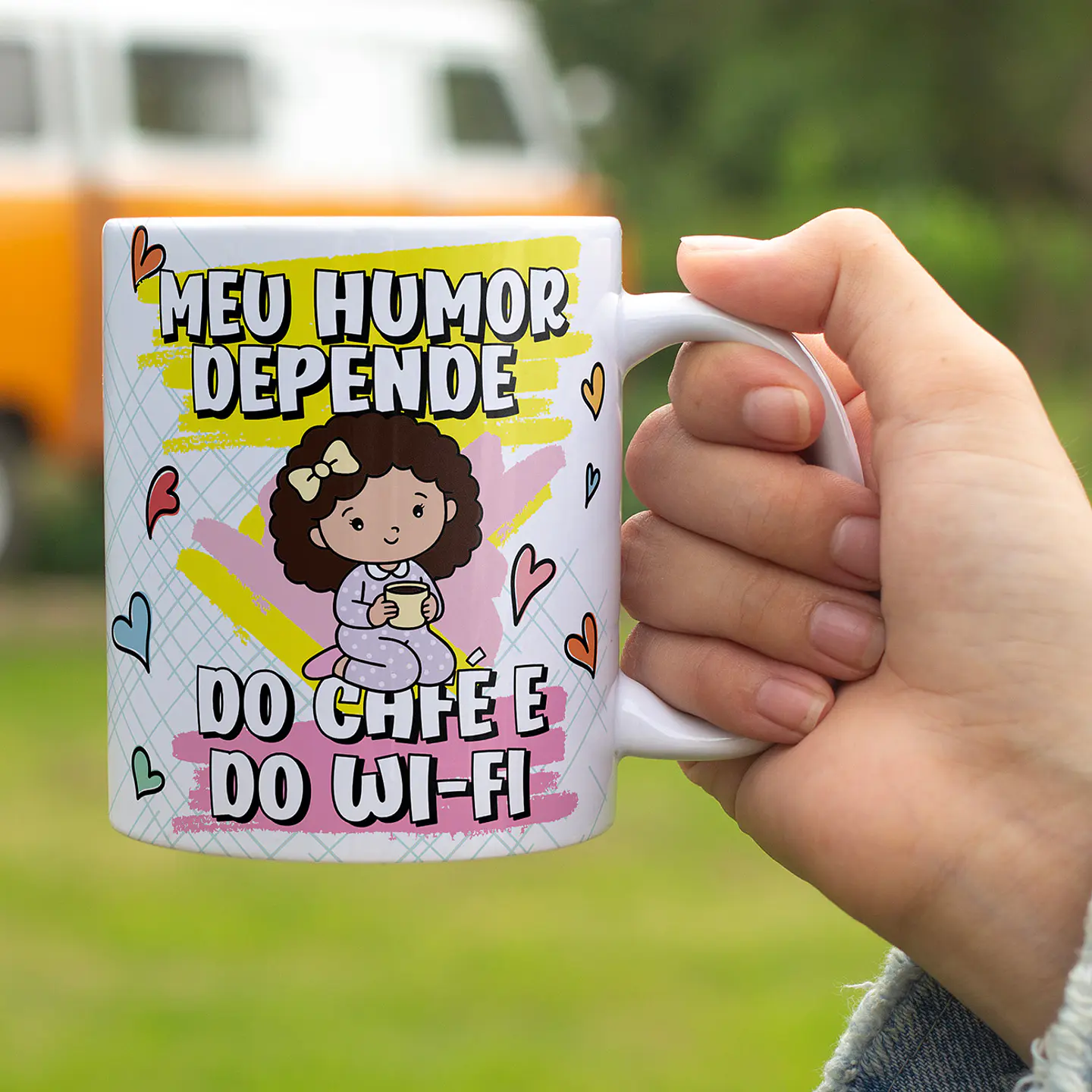 5 Artes para Caneca Frases Café Cute Arquio Editável  5