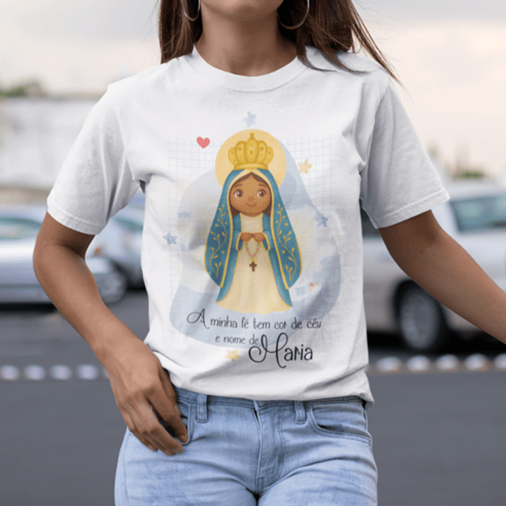 6 Artes para Camisa Nossa Senhora Aparecida Arquivo Editável  4