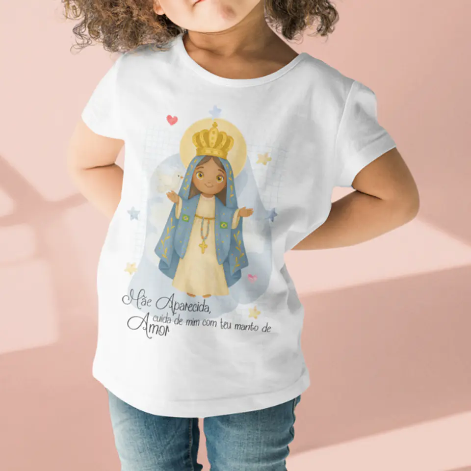 6 Artes para Camisa Nossa Senhora Aparecida Arquivo Editável  5