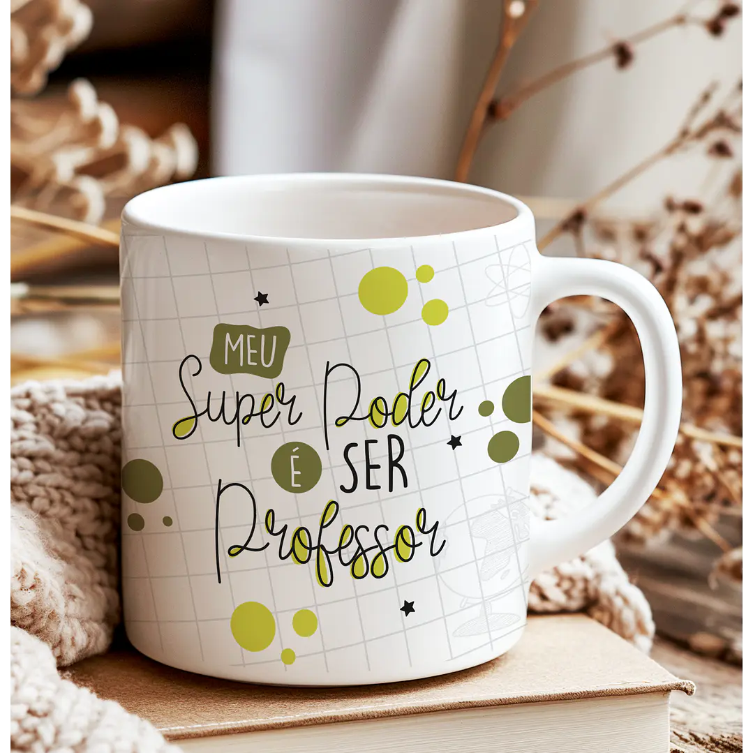 6 Artes para Caneca Professores Clean Arquivo Editável  5