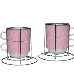 Arquivo Mockups Xicara e Torre de Xícara Editável 