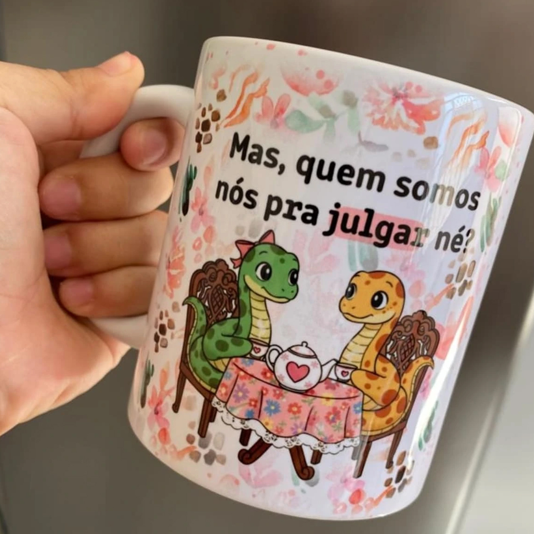 6 Artes Caneca Amiga Quem Somos nós para Julgar Arquivo em Jpg 4