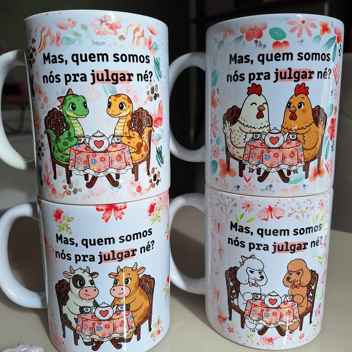 6 Artes Caneca Amiga Quem Somos nós para Julgar Arquivo em Jpg 1
