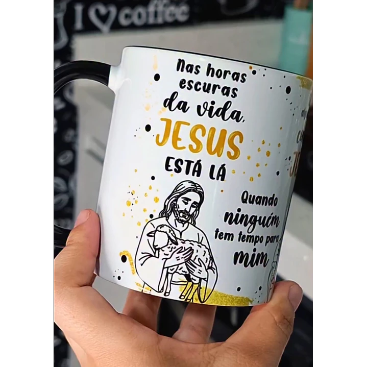 Artes Caneca Jesus está  lá Arquivo em Jpg 1