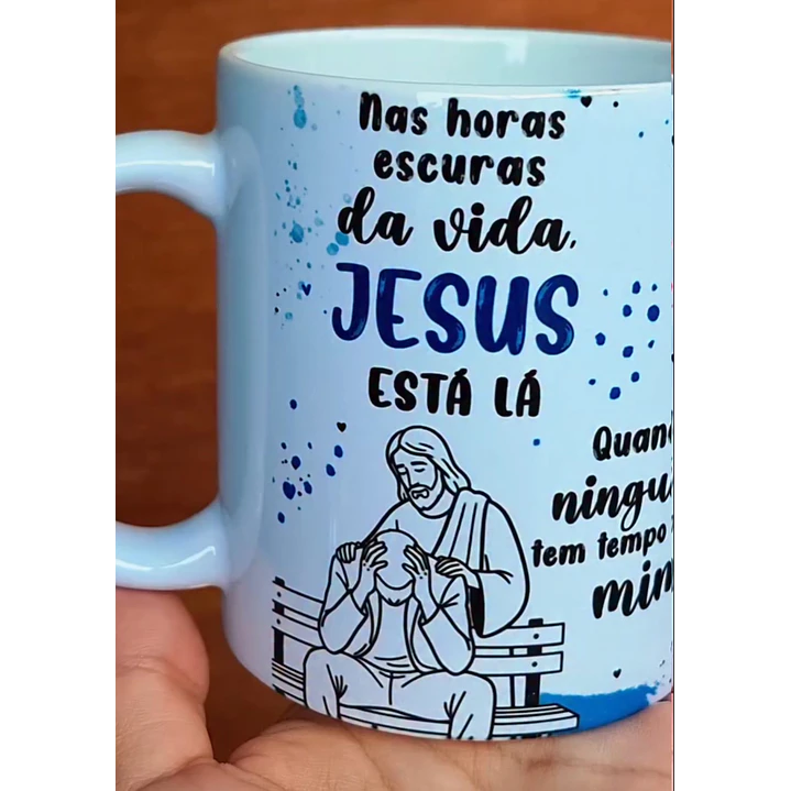 Artes Caneca Jesus está  lá Arquivo em Jpg 2