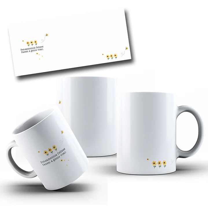 12 Artes para Caneca Coleção Florescer Frases Motivacional Arquivo em Png  4