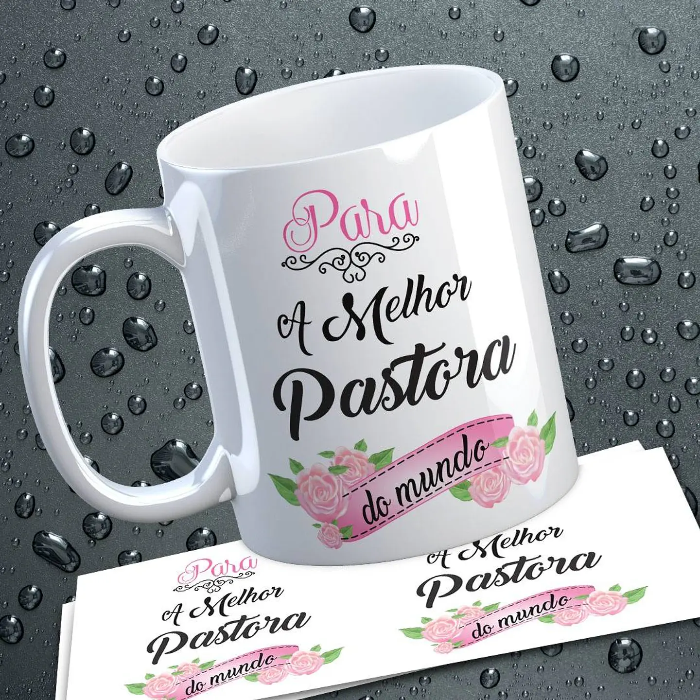 3 Artes para Caneca Pastores e Pastora Arquivo em Png 1