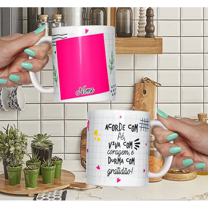 6 Artes para Caneca Frases Motivacional Arquivo Editável  2