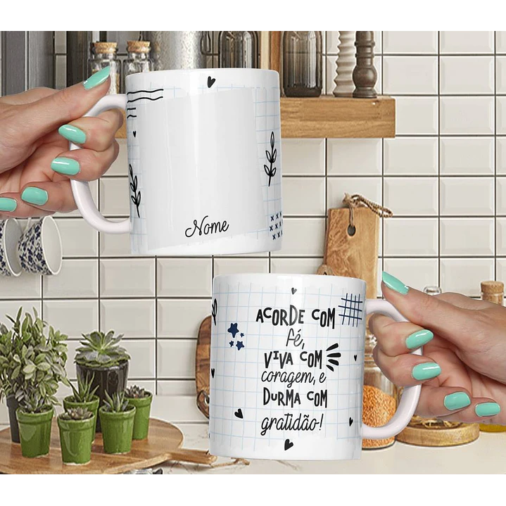 6 Artes para Caneca Frases Motivacional Arquivo Editável  3