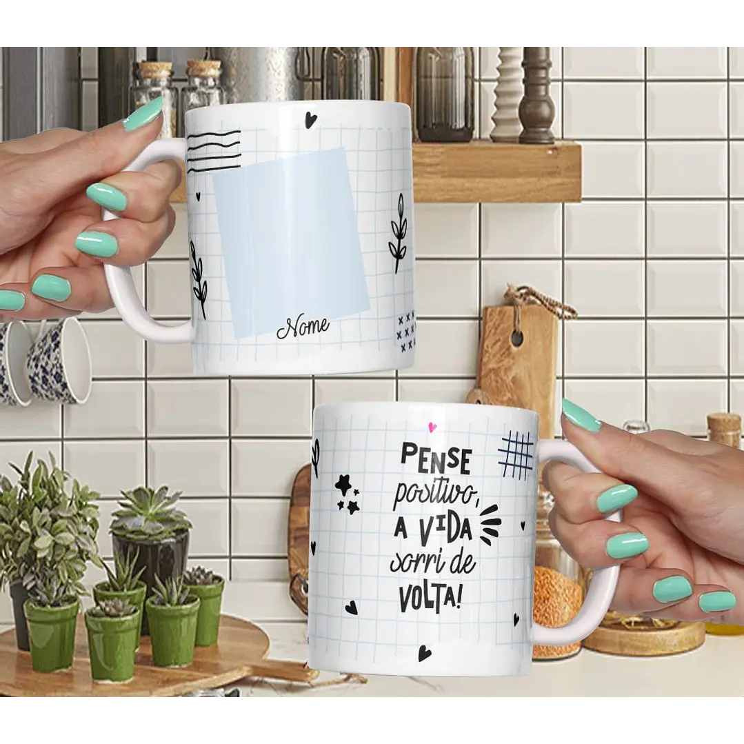 6 Artes para Caneca Frases Motivacional Arquivo Editável  4