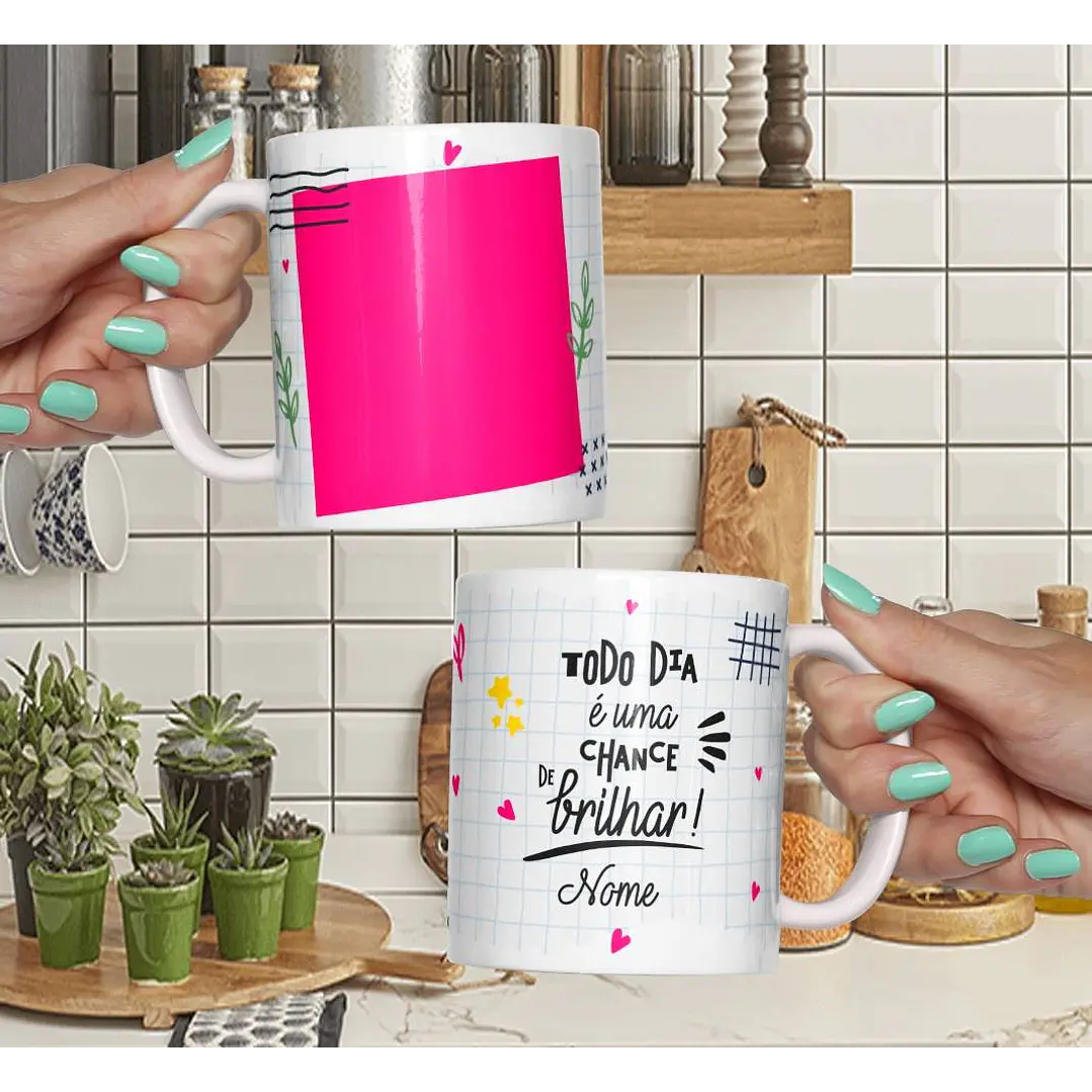 6 Artes para Caneca Frases Motivacional Arquivo Editável  6