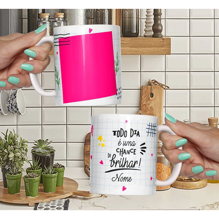 6 Artes para Caneca Frases Motivacional Arquivo Editável  6