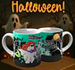 6 Artes para Caneca Princesa Halloween Arquivo em Png  - thumbnail 6