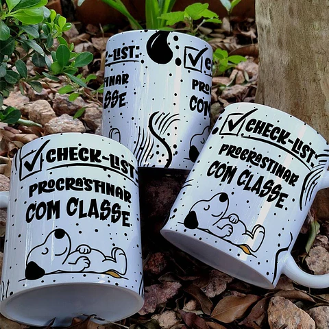 7 Artes para Caneca Frases Cute Animais Arquivo Editável 