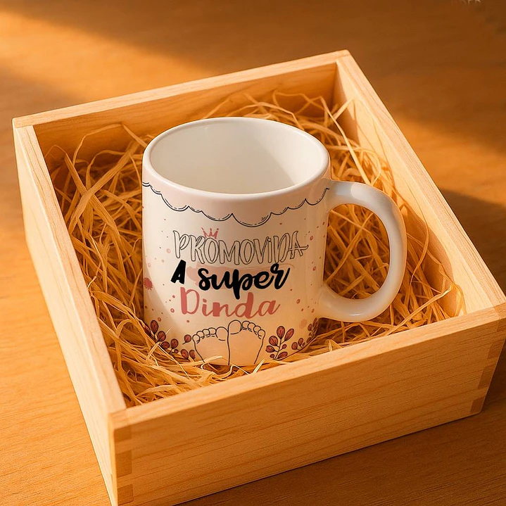 12 Artes para Caneca Dindos(a) Arquivo Editável  3
