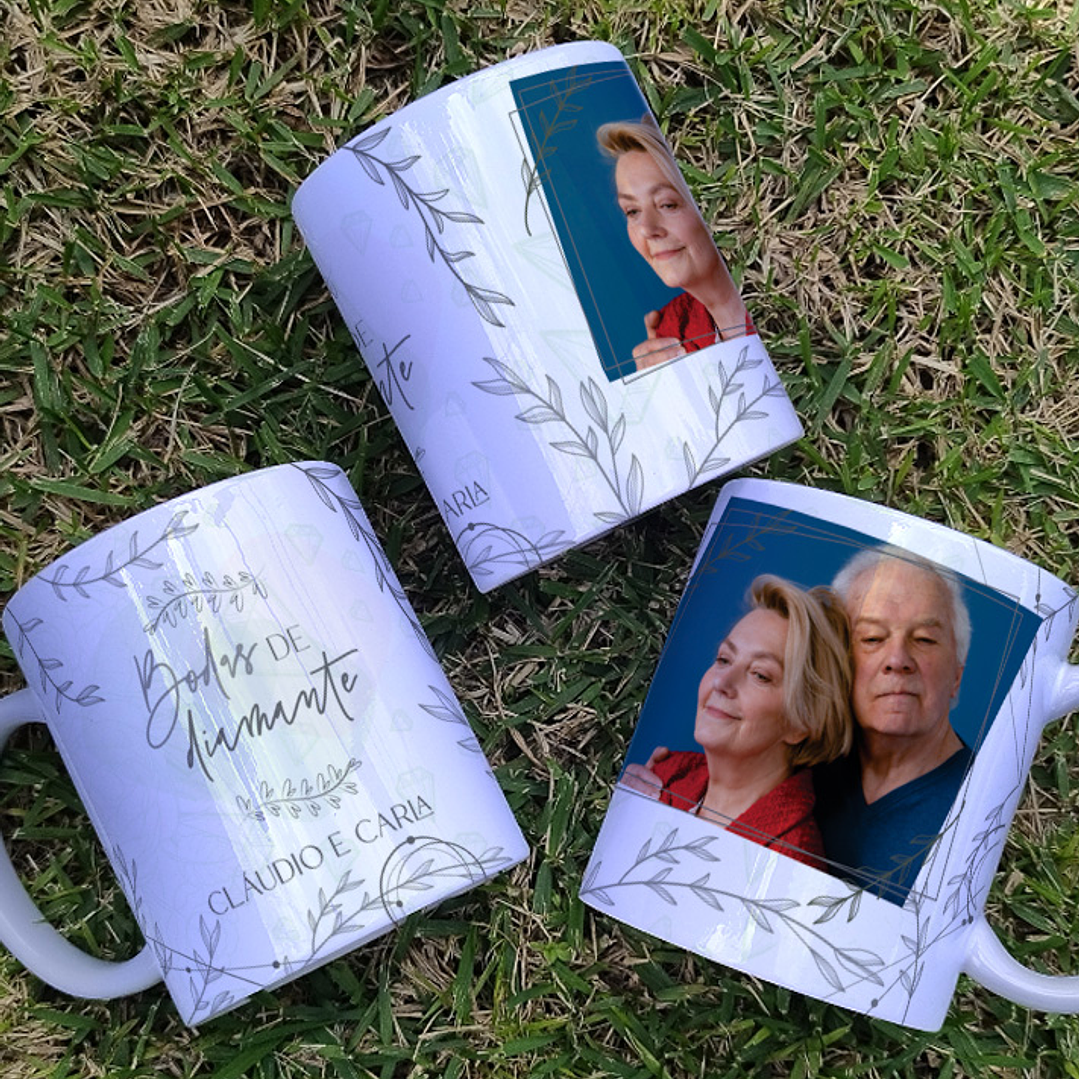 9 Artes para Caneca Bodas Casamento Arquivo Editável  4