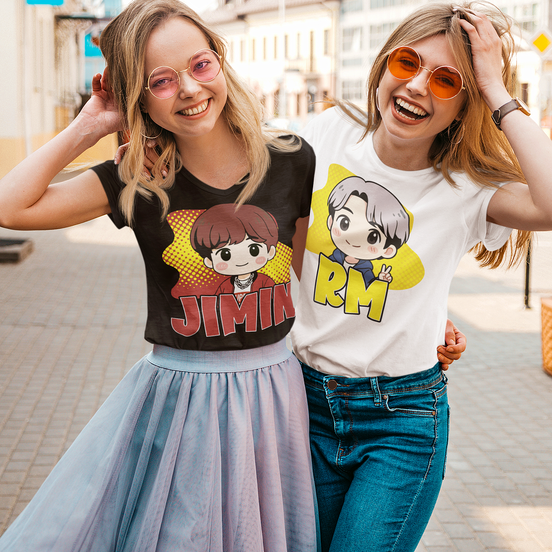 10 Artes para Camisa Bts Arquivo Editável 5