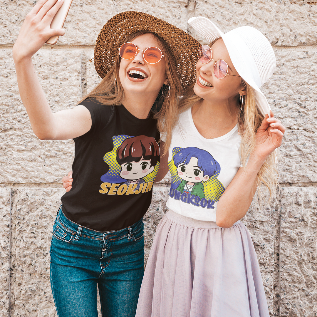 10 Artes para Camisa Bts Arquivo Editável 7