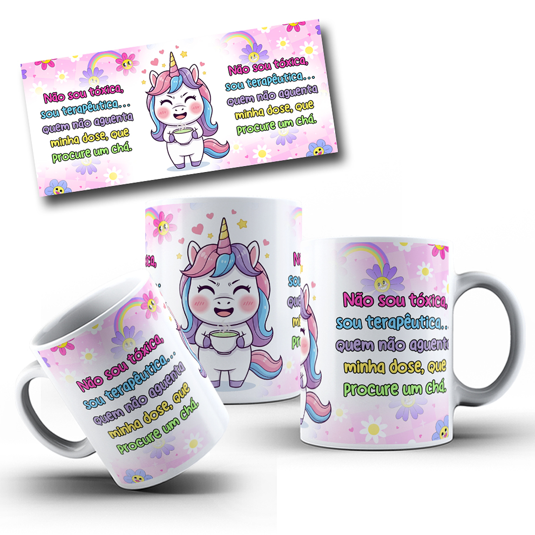 10 Artes para Caneca Unicornio Debochado Arquivo em Jpg 2