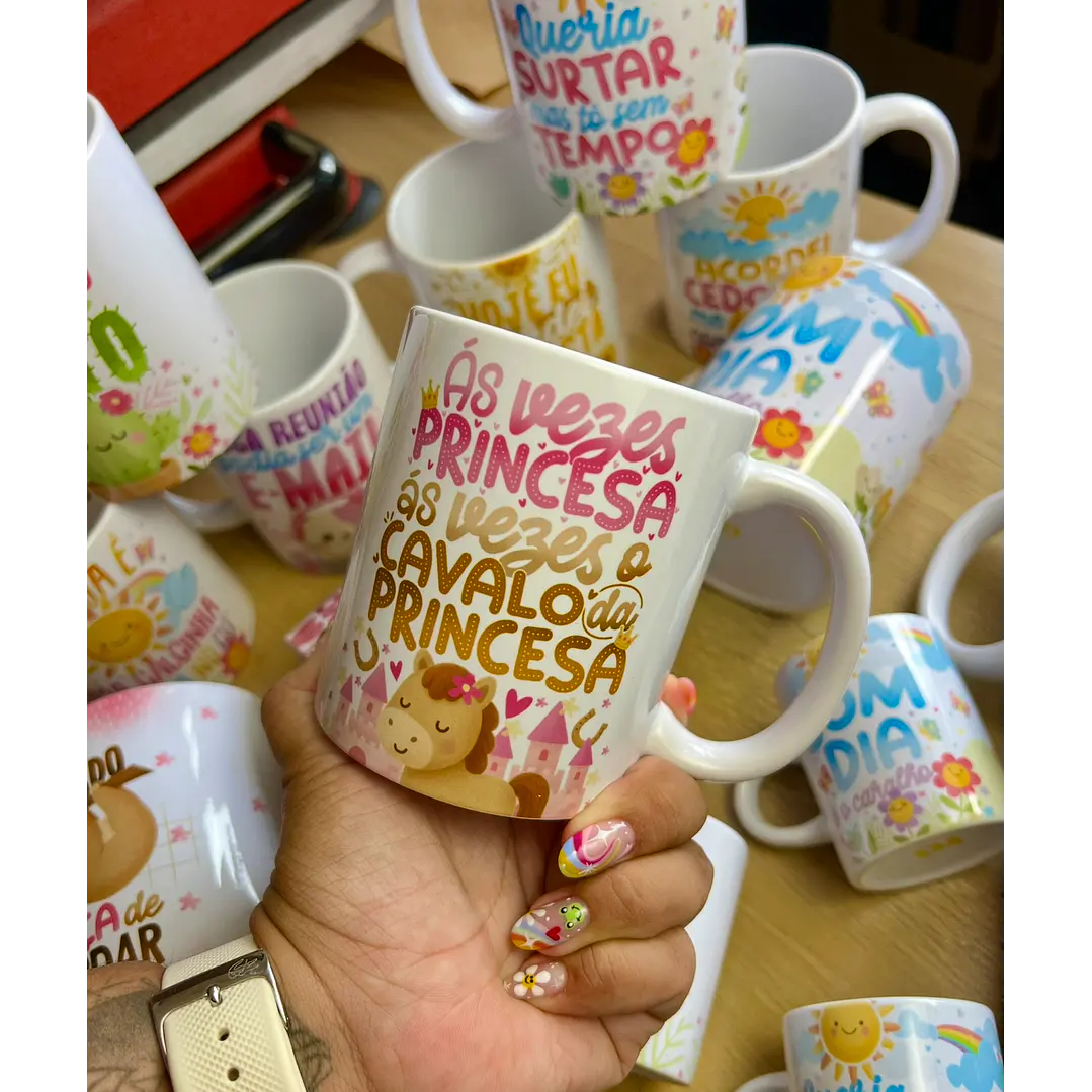 15 Artes para Caneca Frases Vibes Vol.4 Arquivo em Png 4