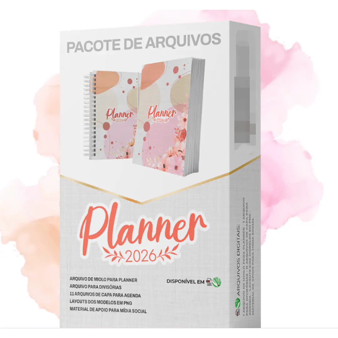 Arquivo Agenda Planner 2026 Editável  1