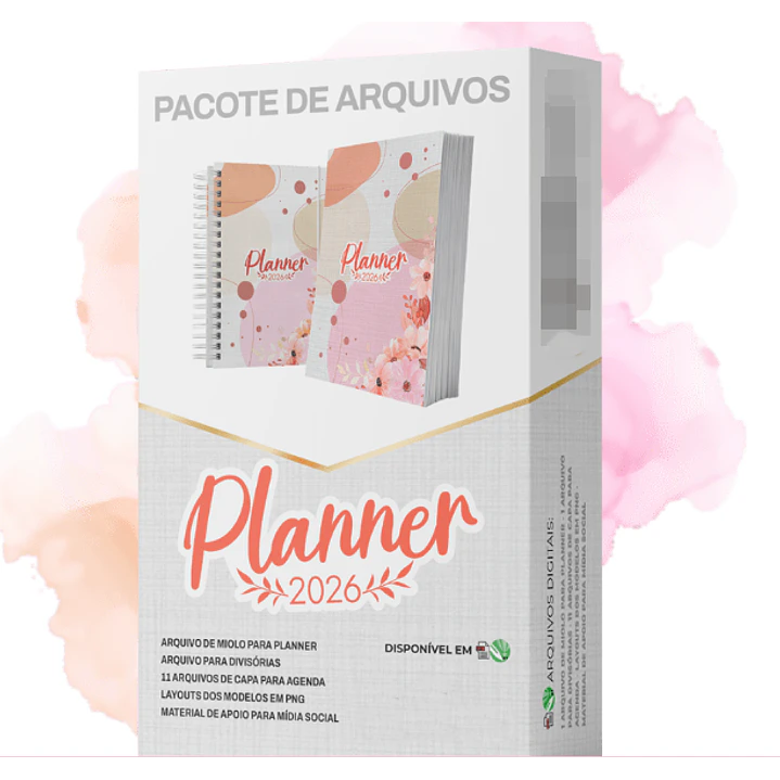 Arquivo Agenda Planner 2026 Editável  1