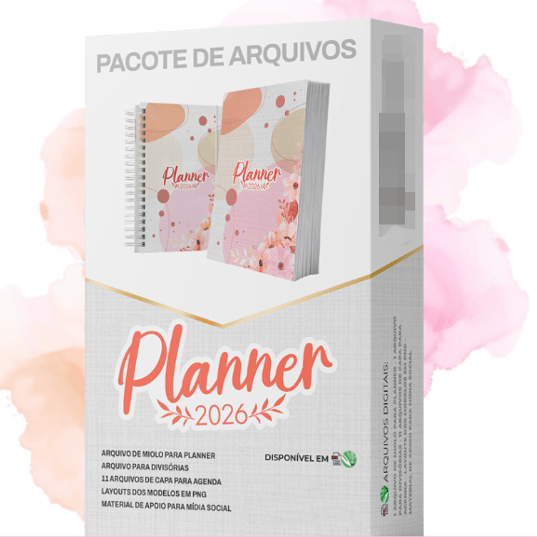 Arquivo Agenda Planner 2026 Editável  1