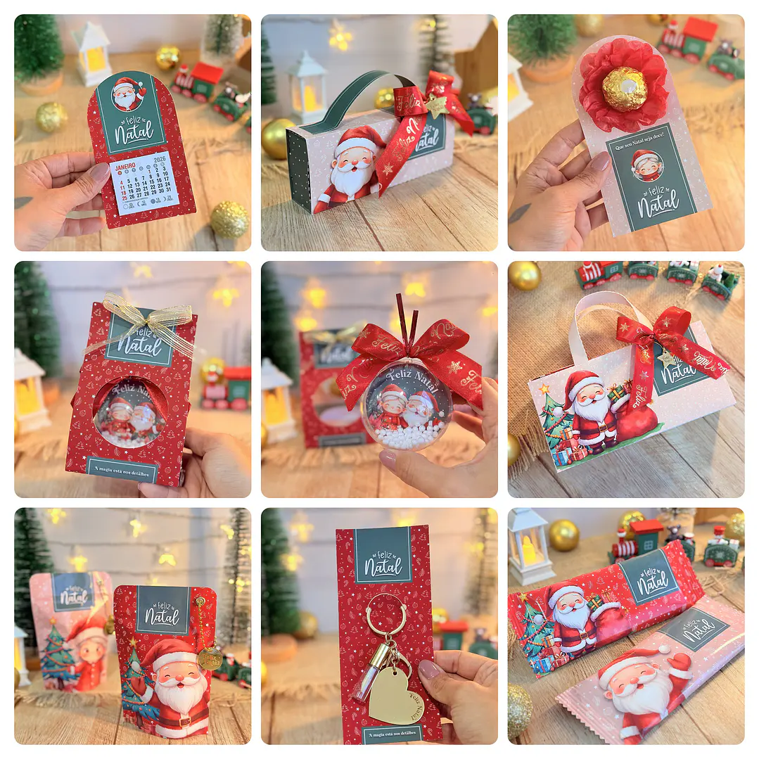 Arquivos para Natal Mimos Papai Noel em Pdf 2