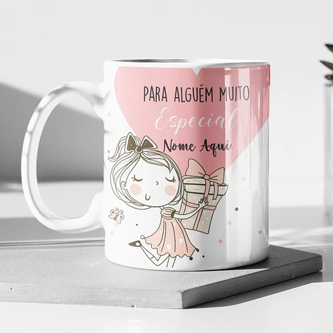 Artes Caneca Tem gente que é presente de Deus em nossa vida Arquivo em Jpg 