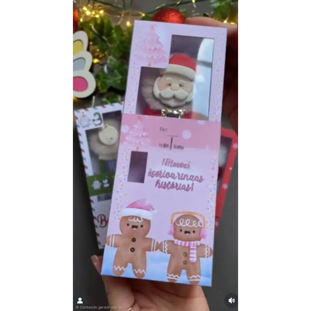 Arquivo Caixa Pompom Natal Arquivo em Pdf  4