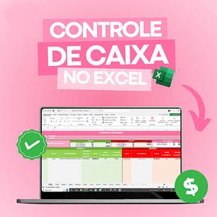 Arquivo Planilha para controle de Caixa Produto e Pedidos Editável em Excel