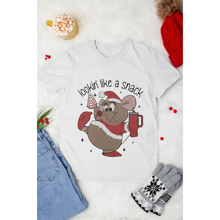 48 Artes para Camisa Natal com Efeito Bordado Arquivo em Png 4