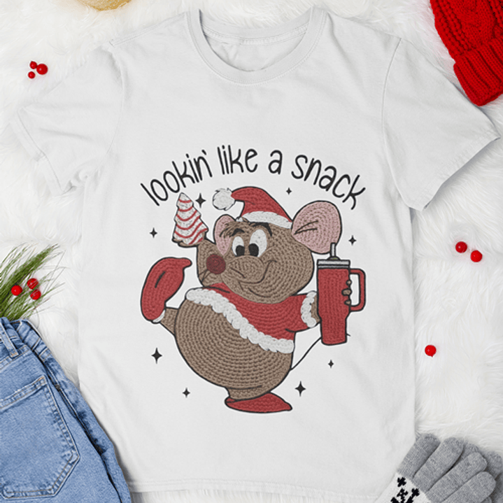 48 Artes para Camisa Natal com Efeito Bordado Arquivo em Png 4